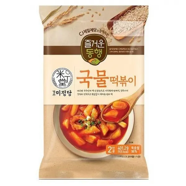 CJ 즐거운 동행 (미정당) 국물떡볶이 2인분, 1개, 401.2g