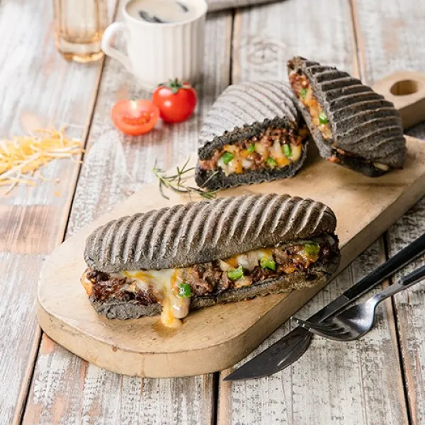 핑크테이블 먹물치아바타 파니니 200g, 먹물치아바타 파니니(200g) 1팩