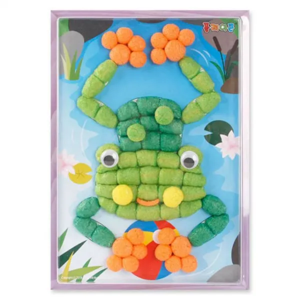 제작부조그림 액자 묶음 Frog 공작품 수수깡메이킹 다섯개입 + 75173카켄, 이 상품이 맘에 들어여!