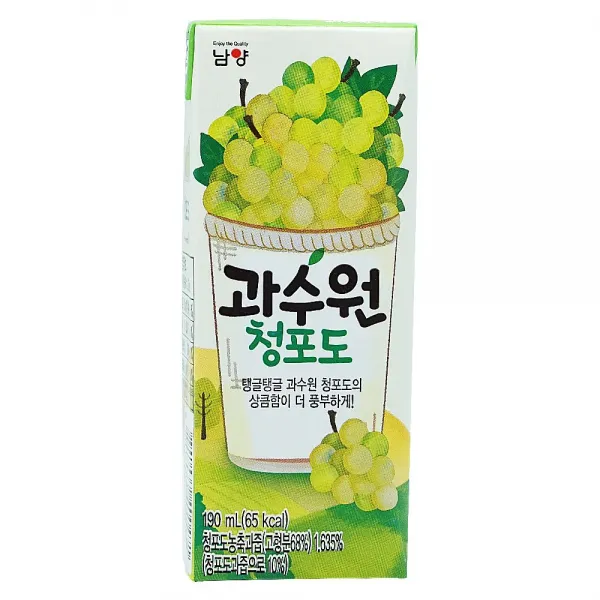 남양 과수원 청포도 190ml X 24ea, 1