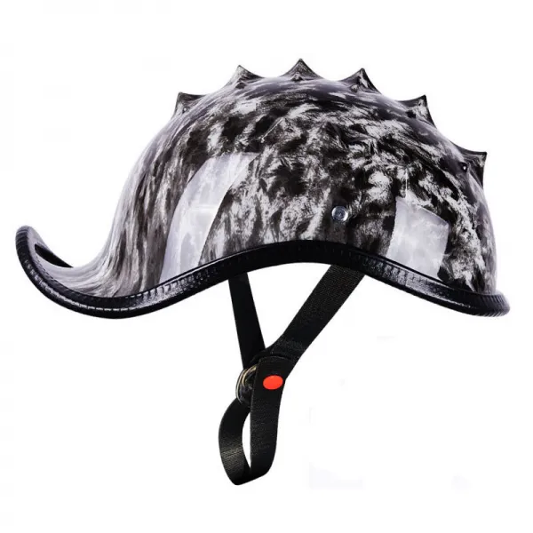 Jun.19 148번 할리 오토바이 헬멧 여름 바가지 헬멧 전기차 안전모 사계절 빈티지 남녀 공용Z, L, 마귀 난무 (2 세대)