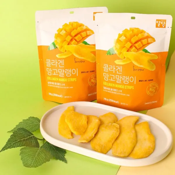 달담 콜라겐 망고말랭이 x 10봉, 단일상품