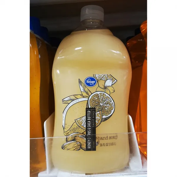 Kroger Honey Citrus & Shea Butter Hand Soap 크로거 허니 시트러스 앤 시어 버터 핸드 소프 56oz(1.65L), 4팩, 1.65L