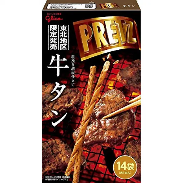 토호쿠 한정글리코 (glico) 자이언트 프리즈 (GIANT PLETZ) 센다이의 맛 규탄(소혀) BIG사이즈 1상자 14개들이(1개x14 포), 본문참고, 토호쿠 한정글리코 (glico) 자이언트 프리즈 (GI, 본문참고