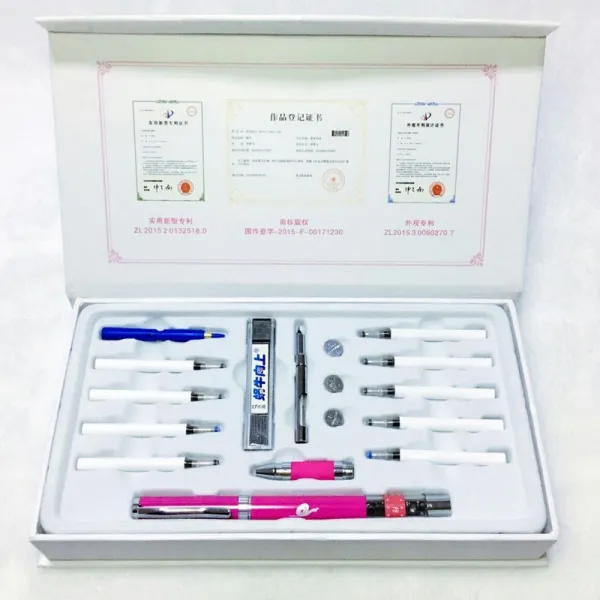 샤프 Usb충전 형스마트 자세교정 눈보호 펜잡기 고개숙이기 앉은자세 교정기 붓소 학생 반응 T13 특가 달팽이 위로 오용 포함스테인레스 붓가루 색표시배합