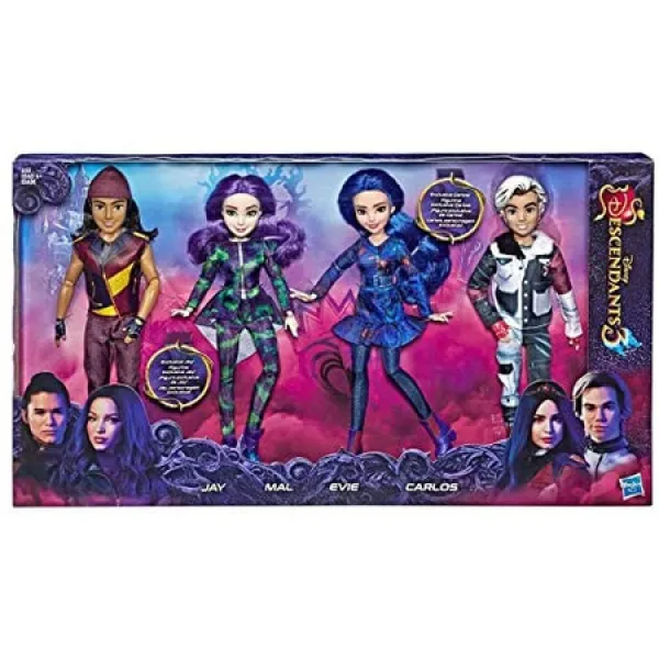 Disney Descendants 3 디즈니 후손 3섬 잃어버린 컬렉션 4팩 인형 Prod280006859 상세 설명 참조0