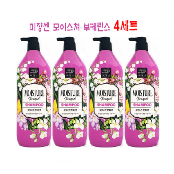 투엠샵 미쟝센 모이스처부케 샴푸1200ml, 4개
