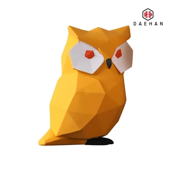 대한 폴리곤 아트 부엉이 오브제, 02