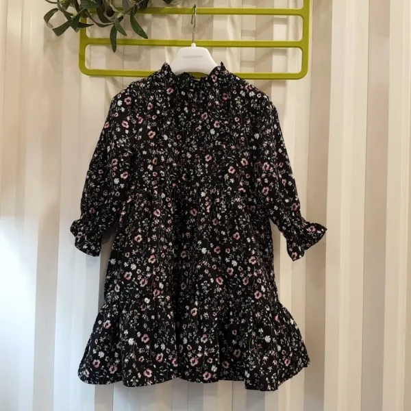 꼬망스 여아 이베르 프릴 꽃원피스 C1941o652 쉬폰 원피스