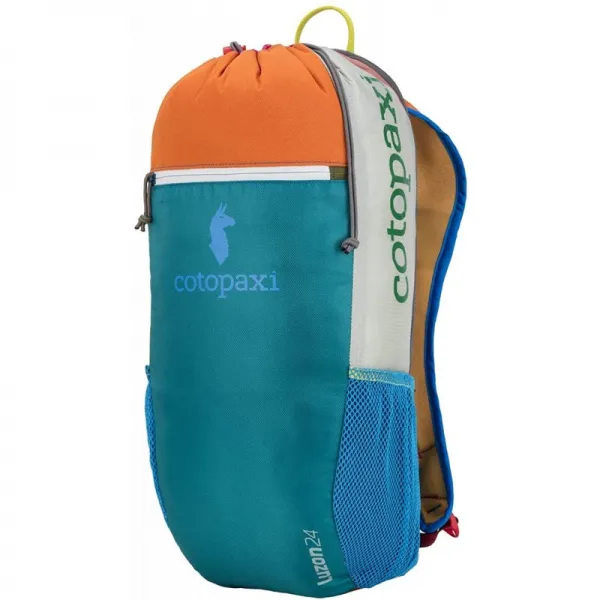 Cotopaxi Luzon 24L 하이킹 데이 팩 / 배낭 | Del Día Colorway가 장착 된 가볍고 튼튼한 배낭 및 캠핑 백 (두 제품이 동일하