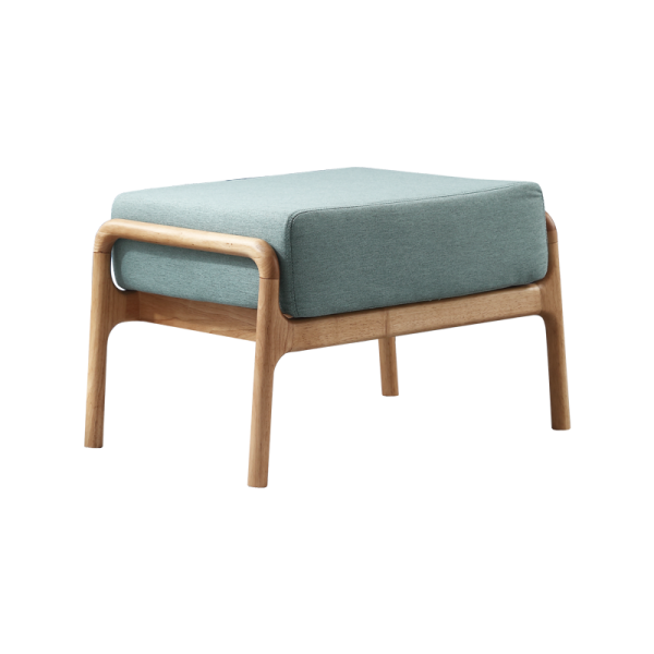 돌보다 심플 현대 원목 퀼트 노르딕 발판 싱글 신발을 바꾸다 등받이없는의자 그린