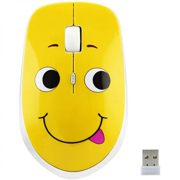 2 4GHz 무선 마우스 큐트 무정형 무선 마우스 휴대용 광학 마우스 만화 컴퓨터 마우스 3 Laptop Desktop PC 표현 A를 위한 조정 가능한 DPI, 상세페이지 참조, 상세페이지 참조