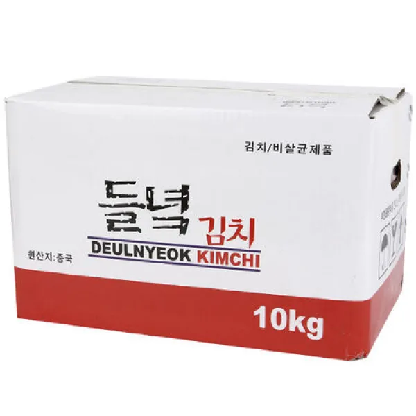  냉장 들녘김치 10kg 상세페이지 참조