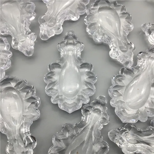 크게 알려지다 장식 229 인테리어 등 부품 30X50MM 아크릴 숏 투명 공예구슬 x2개