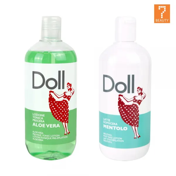 DOLL 돌왁싱 전후처리제 로션 500ml 2개 멘톨 소트프 하드 왁스 케어제품