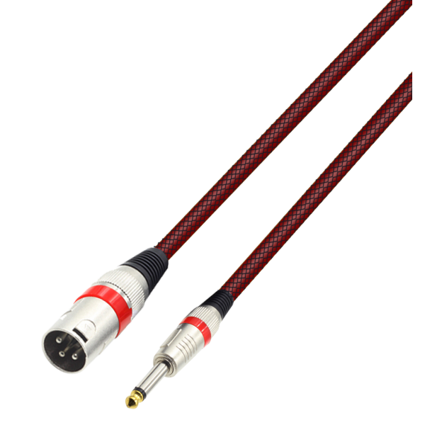 냐냐마켓 65mm 이적 Xlr 삼심 카논의 페어링 오디오믹서 평형선 Dmx512 신호선 3m 레드