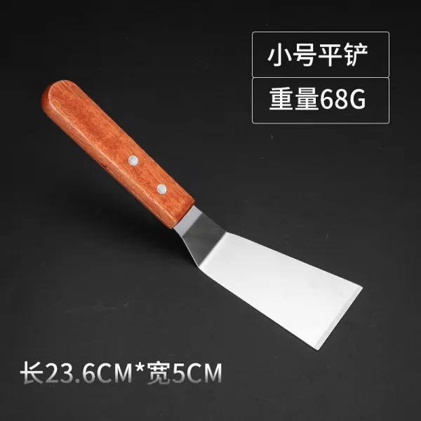 스테인리스강 철판 요리 삽 양식 피자 삽 손 잡다 떡 부침개 볶다 얼음 삽 부침개 삽