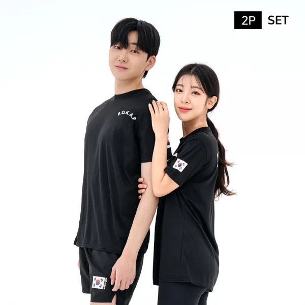 [2P] 쿨링 공군 ROKAF 로카 반팔티 (2color) - 코리아 에어포스 로카프 공군 로카티