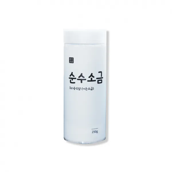 본시유통 순수소금 생활식염(가는소금), 1개, 250g
