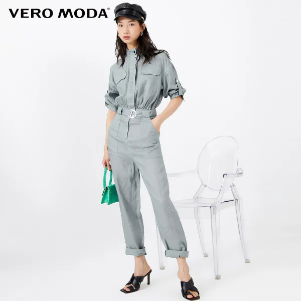 바디슈트 모으다 VEROMODA 카고무드 벨트 장식 9부 여성 2148395946