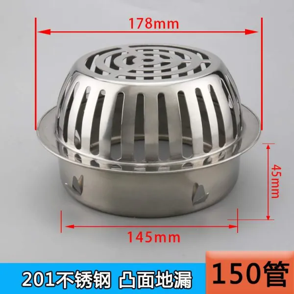 110PVC 빗물 스테인리스 스틸 평면 지루 봉쇄함 거름망 물덥개 75길 가장자리 도랑, 강 엘로우