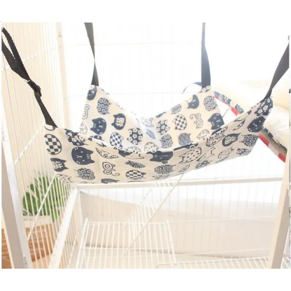 고양이 해먹 우리 침대 편안함 안식처, 파란고양이