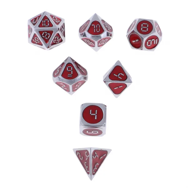 STK 7 팩 다방면 Dice D4 D6 D8 D10 D12 D20 Dices DND MTG RPG Wargame Toy, 지
