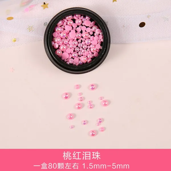 페어립트 젤네일도구 눈물 사마귀 스윗 인싸템 눈화장 눈초리 무대 화장을 하고 있다 얼굴 액세서리 작은꽃, 카르민장미 눈물 방울 아교를 보내다
