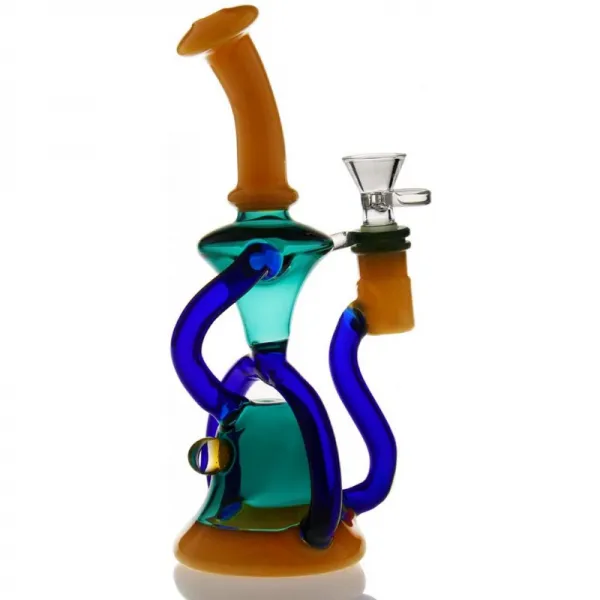 P-Sungar 유리봉 퍼콜레이터 봉 21cm 담배 파이프 물 봉 ?l 리그 봉 유리 흡연 시샤 14.4mm 성숙한 퍼콜, 단일상품