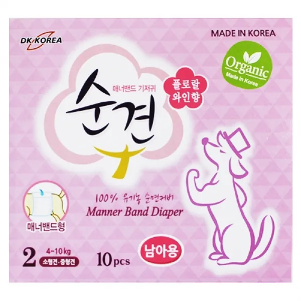 순견 남아 매너패드 기저귀 2단계 [4~10kg]