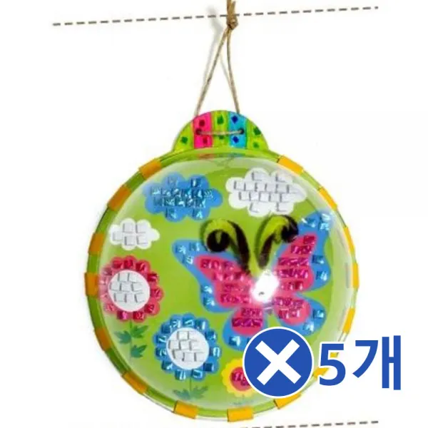 ksw48725 사각 모자이크 나비만들기x5개 DIY ue198 만들기교구, 단일상품