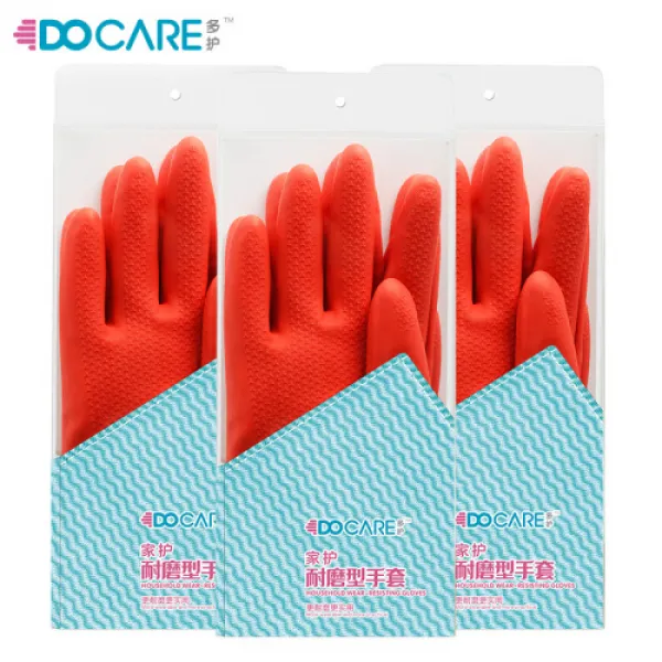 DOCARE 다방면 마모에 강한 장갑 미끄럼 방지 라텍스 방수 집안 청소 주방 설거지 집세탁녀(10), 1개, 상세설명참조 상품 문의는 상품 문의란에 적어주세요