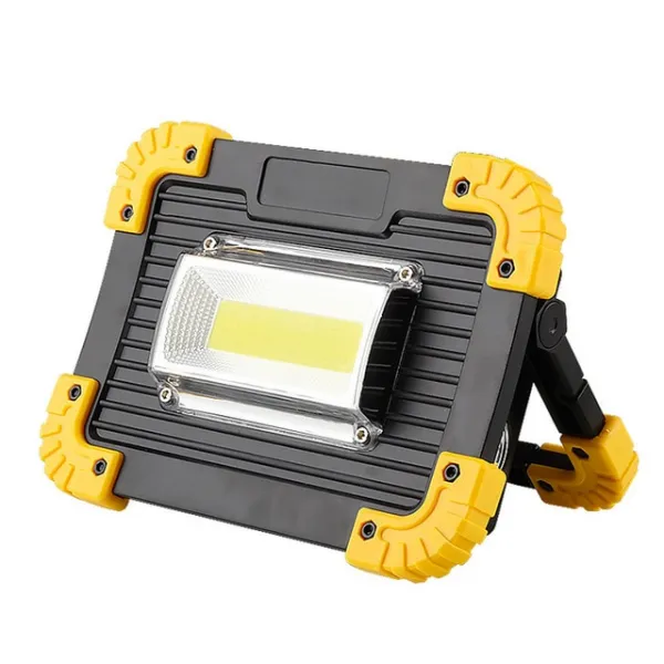 LED 휴대용 스포트라이트 재충전 용 LED 일 빛 18650 건전지 난조 야영을위한 옥외 홍수 빛은 Latern 플래, 03 Bar-Type Bead_02 With 2 Batteries_01 China