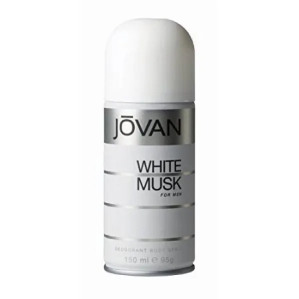 Jovan Deodorant Body Spray for Men White Musk 5 Ounce PROD470033170, 상세 설명 참조0, 상세 설명 참조0