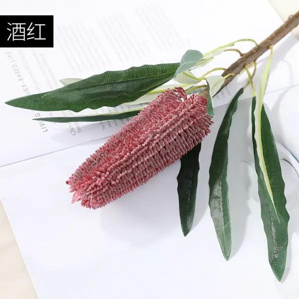 타이환 아메카지스타일 적은 노력으로 큰 성과를 거두다 불탑침 매트 알프스프라자축하화환 거실 그붙박이장 현관 진열 장식품, 와인색