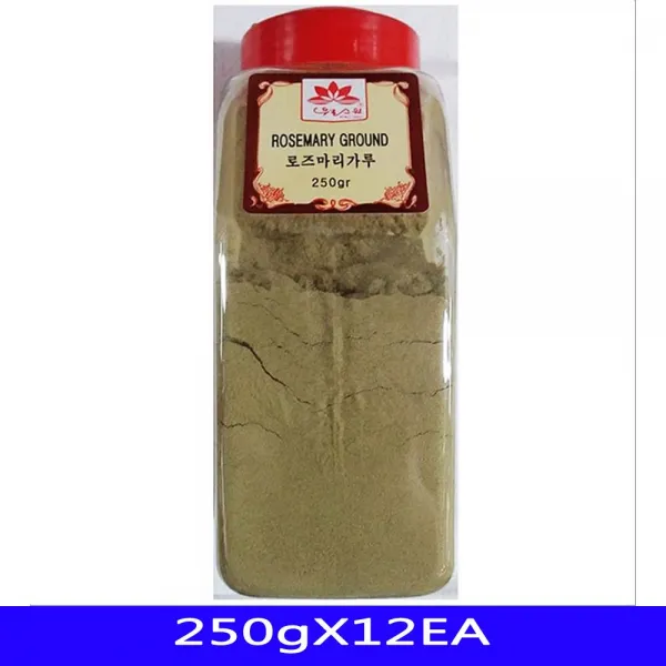 천연 향신료 로즈마분 음식재료 은진식품 250gX12EA, 1