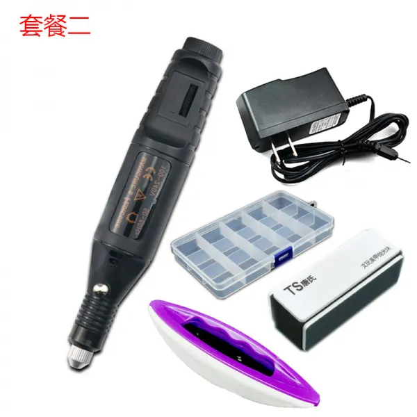 송송마켓 펜 양식 다듬질기 미니 레터링네일아트 수리 맷돌 광택기 네일케어 늘, 블랙 쿡밥 2