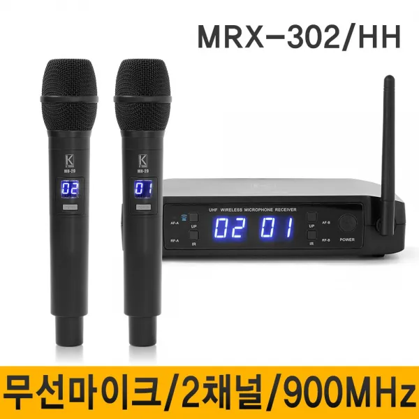 K-SORI FA49360 교회용마이크 설교용마이크 설교용무선마이크 전문가용마이크, MRX302HH