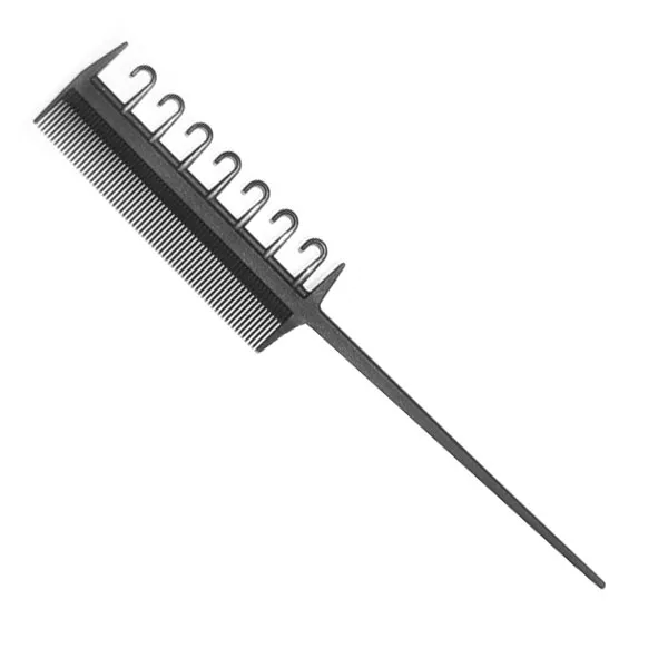 루시피 하이라이트빗(블랙) 염색빗 브리치빗 탈색빗 블리치빗, 1개
