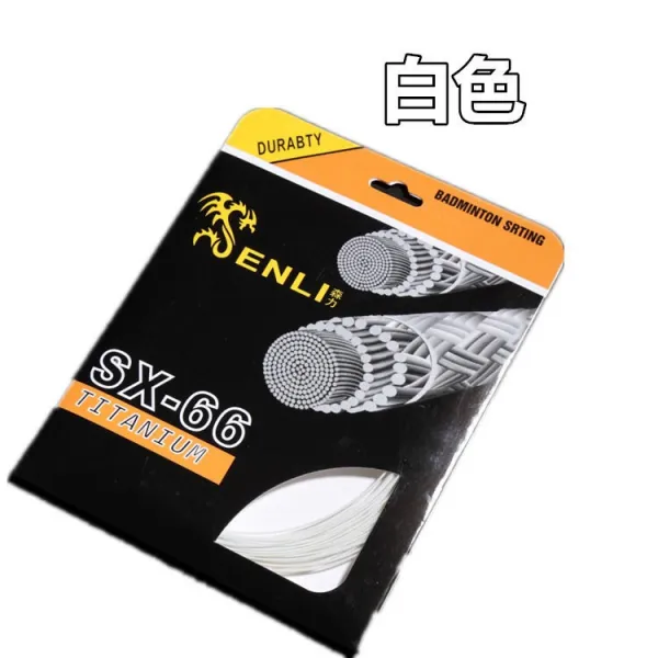배드민턴스트링 배드민턴 선 SX-66보강 고탄력 감당 30파운드, T01-화이트