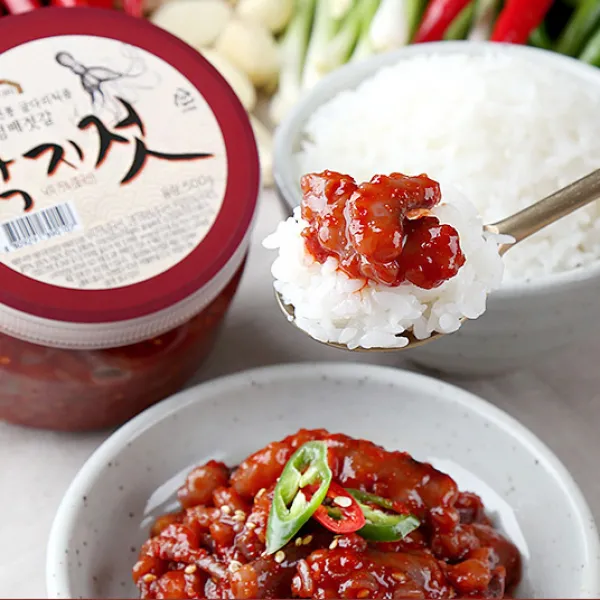 낙지젓(150g/250g/500g) 김정배명인젓갈 굴다리식품, 낙지젓 150g