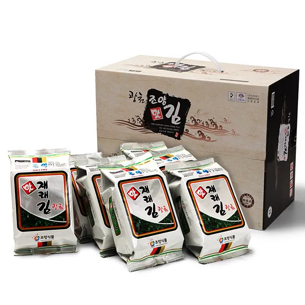 광천조양맛김 조미 재래 식탁 도시락김 30봉 1박스 15g 28매 X 30봉지