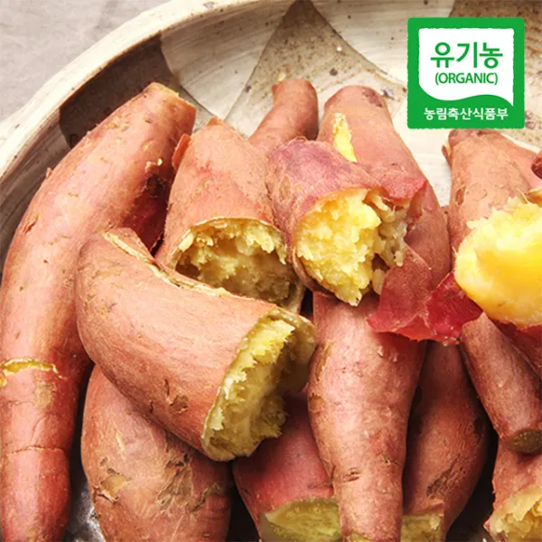 무안 유기농 달수고구마 3kg 5kg 꿀고구마, 달수고구마 중(한입) 사이즈 3kg