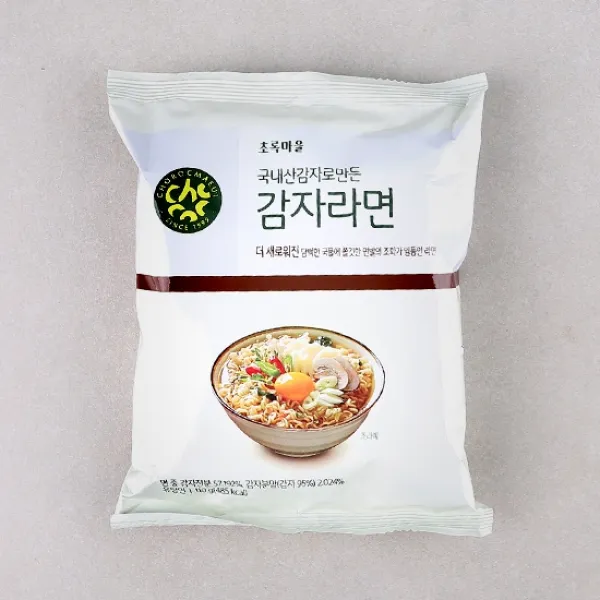 초록마을 감자라면(110g), 1팩