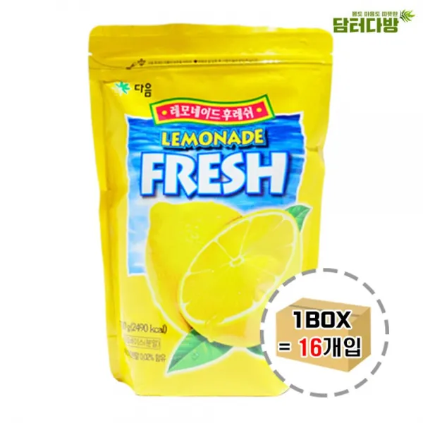 다음 레몬에이드 700g 1BOX(16개입), 더킹덤 1, 더킹덤 본상품선택