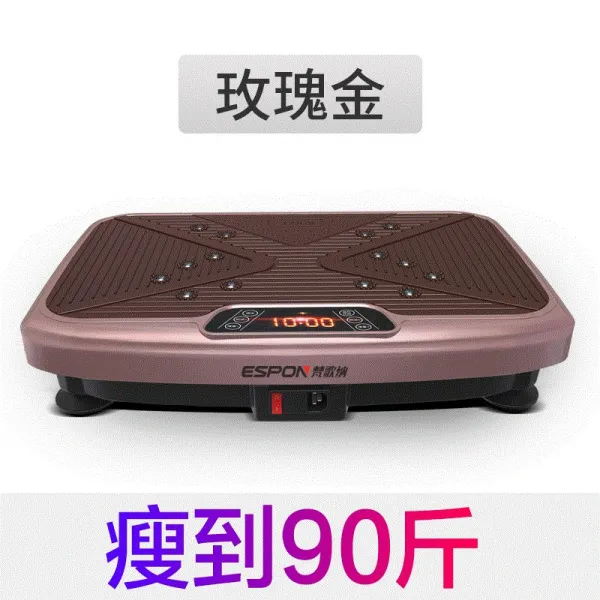 진동운동기 벨트맛사지기 기 운동 진동 가정용 스탠드형 날씬한 덜덜이 흔들흔들 헬스기계, T03-고속(다이어트 모양)업그레이드 자석 물리치료 골드