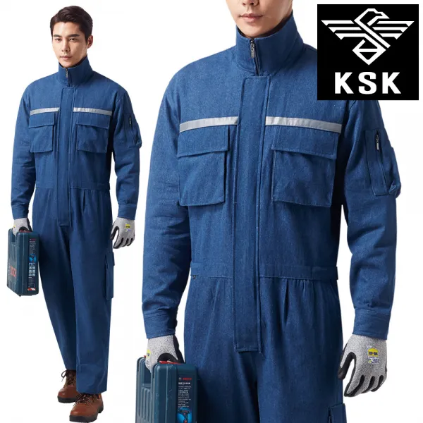 [밀리언샵365] K-717 고급 봄~가을 스즈끼 정비복 청지 M~3XL 작업복 일체형 근무복 스즈키복 유니폼 빅사이즈 남자 남성