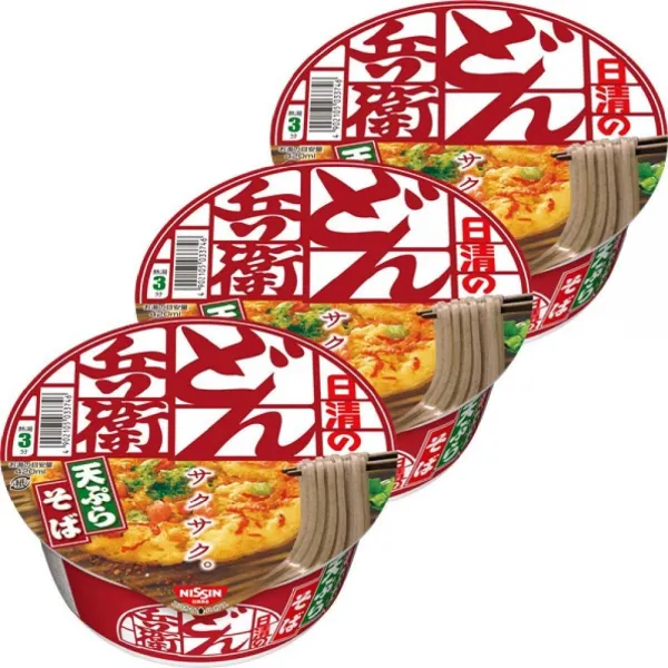 Nissin 닛신 Donbei 돈베이 동일본향 텐푸라 소바 100g x 6개, 1세트