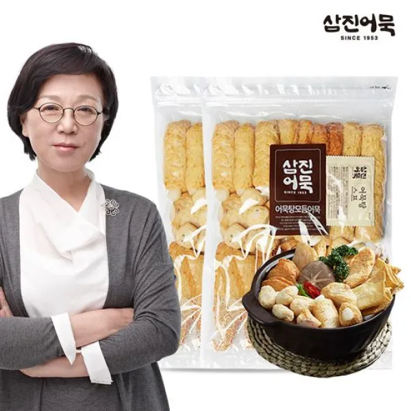 [삼진어묵] 어묵탕모듬 1.2kg x 2개