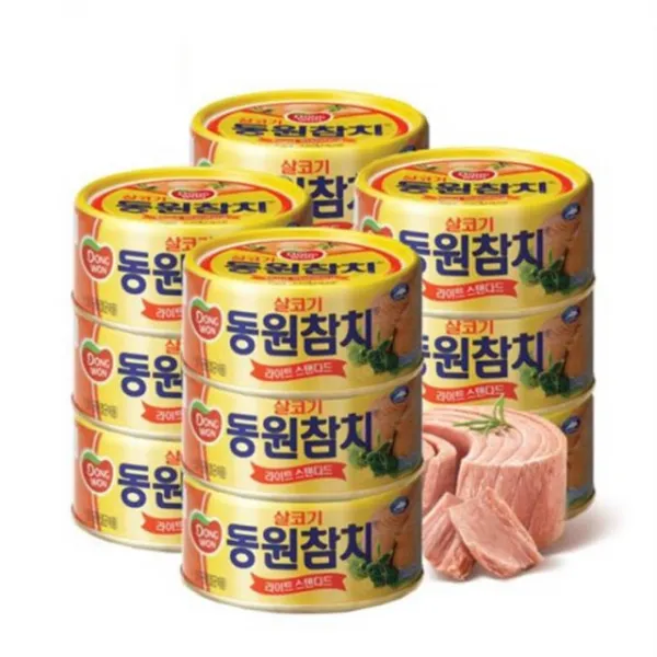 동원참치 라이트 살코기 참치 150gx12개, 단일상품
